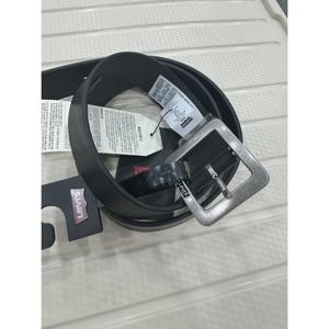 [리바이스]스퀘어 버클 천연 소가죽 블랙 벨트 38019-0364_DG