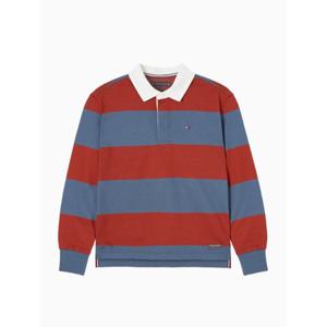 타미힐피거 키즈 공용 컬러블록 럭비 셔츠 BB T42E6KKO320BT2 DW5