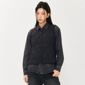 [체이스컬트]여성 라이트 다운 퀼팅 베스트 EFZG7351C03_YS
