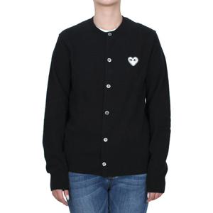 [꼼데가르송] 25FW 화이트 와펜 가디건(P1N061) (AX N061 051 1)