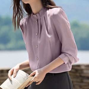 [몽벨리즈]브리타셔링블라우스 mde2302326