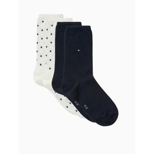 타미힐피거 우먼 도트 양말 2P BB T22E7ACK050WT1 2 32