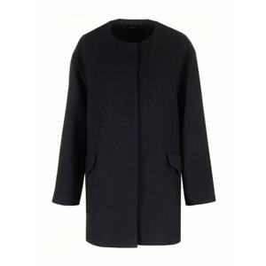 [THEORY] 라프리마 여성 숏 리사이클드 울 코트 O0901405XHX Blue /8