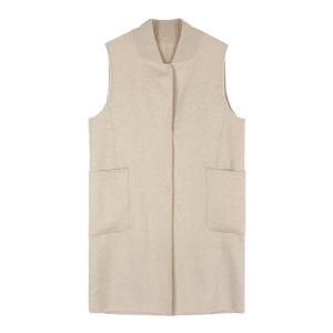 [레코브](레코브) 울혼방 롱 핸드메이드 베스트(LC31CZHD008X)