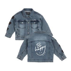[게스키즈]스톤워싱 데님 자켓 (G16KAJ031-T)