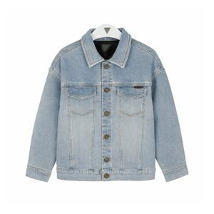 [게스키즈]워싱 루즈핏 데님 자켓 (G36KDJ950-T)