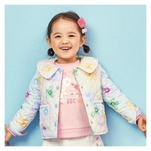 [게스키즈]수채화 플라워 퀼팅 (G37DAJ020-T)