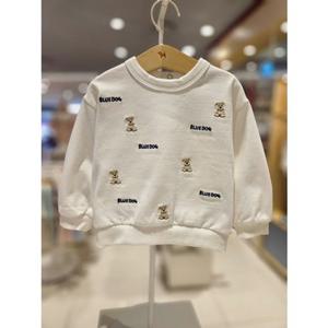 블루독베이비[hu] 25FW가을겨울신상 (IV)도기자수스웨트셔츠 45A19-334-05 유아티셔츠 맨투맨티셔츠 상의