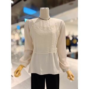 ab.fz 쉬폰 뷔스티에 랩 블라우스 (ABXZ4HB32J) US