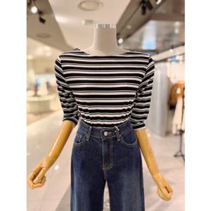 ab.fz 칠부 단가라 입술넥 니트 (ABXZ3HK38I) US