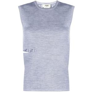 펜디 민소매 티셔츠 FZX967 Grey