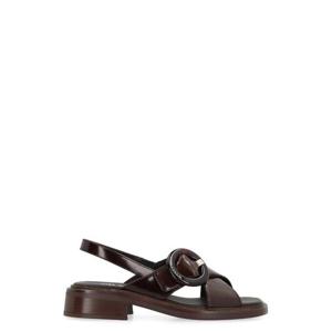 프라다 샌들 1X962NF035P39 F0038 BROWN