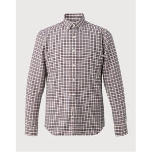 [트레몰로][TREMOLO] 레드 스몰체크 캐주얼셔츠_TRNNLXF8471