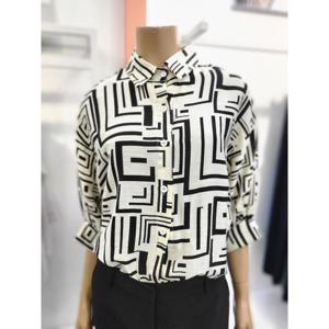 수스 세이브존02 프린트  셔츠 블라우스 S252BSH554