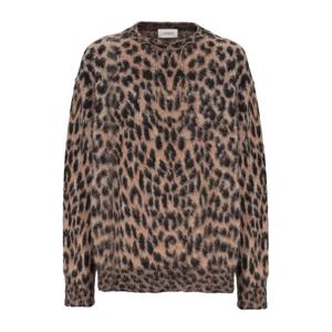 라네우스 레오파드 크루넥 스웨터 F5LAMAJP384 570