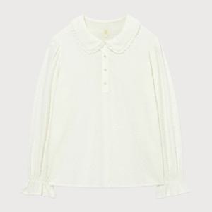 [커버낫]커버낫 우먼 셔링 블라우스 아이보리 CO2503SH72IV