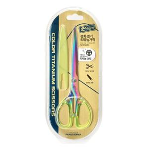 평화 컬러 안전캡 티타늄가위 3P 사무 문구용 가위 문구가위 사무용가위 문구용가위 다용도가위 학교가위 사무실가위 다목적가위 초등학생가위 학용품가위 학교준비물