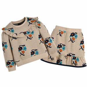 [모이몰른]유아 카린 플라워 스커트 상하복 M241STG44P