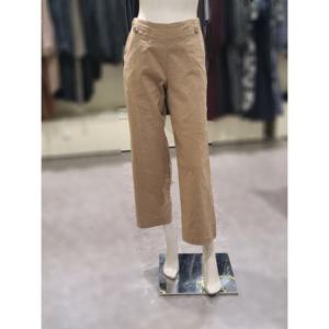 [트리아나]MARIO소고 반밴딩 일자형와이드팬츠AJ2XA16