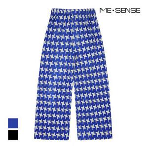 [미센스]MARIO패턴 플리츠 주름 밴딩 팬츠_MB27SLM312Z