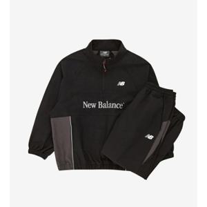 뉴발란스 키즈 우븐 배색 아노락 셋업 B1 NK9YF3203U 19 BU