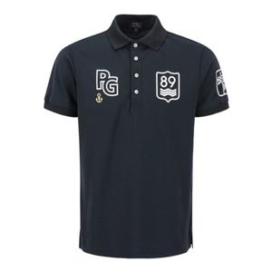 [파리게이츠] (511E3TSA21)남성 PG 마린 패턴 피케 반팔 티셔츠