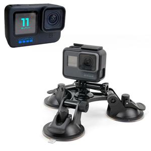 삼각대 고프로 11 블랙 호환 자동차 썬루프 창문 유리 거치대 카메라