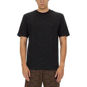 모스키노 반팔 티셔츠 07027645 1555 BLACK