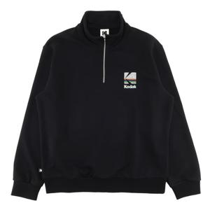 코닥 레인보우 반집업 맨투맨 K5323LFSH2BLK