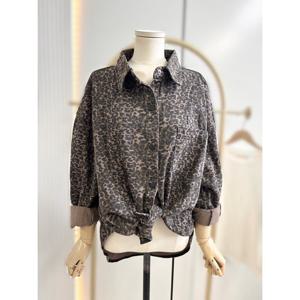 [스타일리쉬바이피클]레오파드 오버핏 셔츠 LSD9BL49DA1