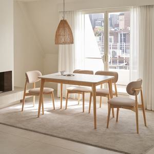 [에몬스]비밀특가 세라드 스퀘어 1200 4인용 세라믹 식탁세트 (의자4포함)