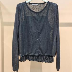 라티움 HC34 국내생산 끌레르 가디건 끈나시 셋트 여성니트 T2533se02