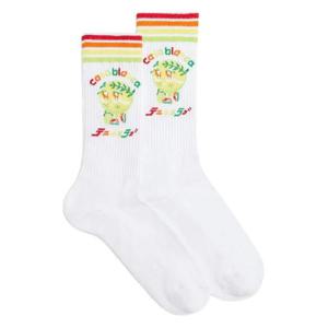 25 FW 카사블랑카 레인보우 스트라이프 양말 AW25ACC01004 TP442766875