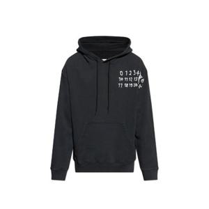 MM6 Maison Margiela Numbers 모티프 드로스트링 후드티 SH2GU0012M25004 900 TP949038588