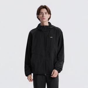 내셔널지오그래픽 N253UFT032 아르켈론 우븐 스트레치 후드 집업 BLACK