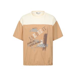 [레코브](레코브) 프린트 배색 반팔 블라우스(LK61C9BL534X)