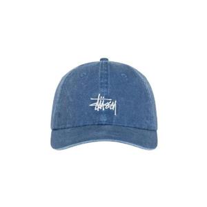 스투시 로우 프로파일 베이직 워시드 스트랩백 페이디드 네이비 1311163