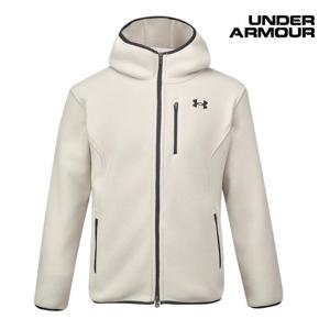 [언더아머(백)]남성 루즈핏 본디드 플리스 후드 재킷 1389307-110