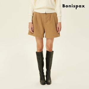 보니스팍스  핀턱 코튼 버뮤다 팬츠 (XP9PT005M0)