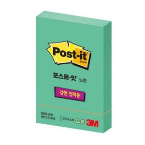 포스트-잇 강한점착용 656 그리너 에버그린 3M
