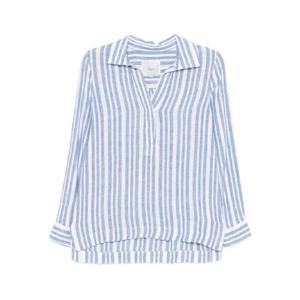 25 FW 레일스 스트라이프 프린트 셔츠 200679C8149A TP443112085