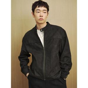 (42593ZLY9H) [에잇세컨즈] 페이크 스웨이드 지퍼포켓 블루종  카키