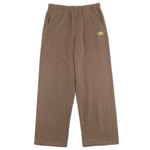 엄브로 HBL 가먼트 다잉 그래픽 와이드 스트레이트 스웨트 팬츠 UQ323CFP98BRW