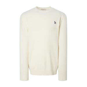 [헤지스]헤지스 크림 짜임 울캐시미어혼방 니트 WHSW4D403CR