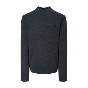 [헤지스]헤지스 차콜그레이 짜임 울 니트 WHSW4D435CG