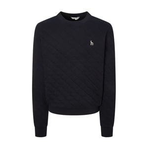 [헤지스]헤지스 네이비 체크 면혼방 긴팔티셔츠 WHTS4D386N3