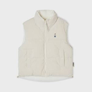 [후아유]양면 코듀로이 패딩 조끼 / WHVWF4912F