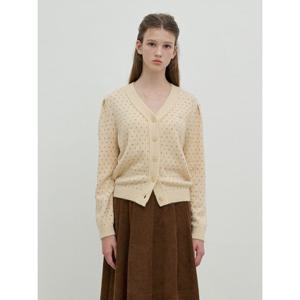 [올리브데올리브]하트 도트 가디건 OE5AD871