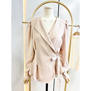 [스타일리쉬바이피클]랩 리본 블라우스 LSD9BL28OL1