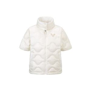 캘러웨이골프패딩 LQS CWJD23W601_IV 여성 경량 반팔스윙패딩